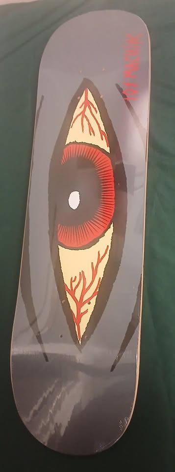 TOY MACHINE EYE BLOODSHOT DECK 8.13