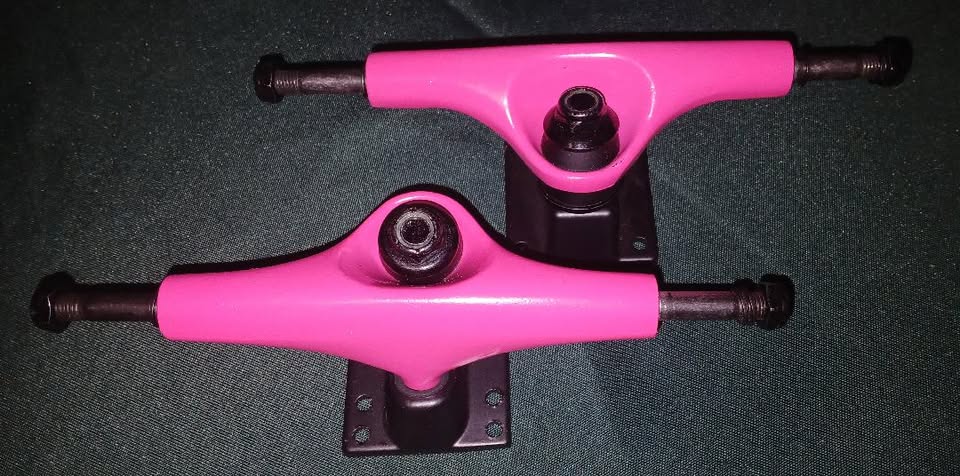 OFF BRAND SIZE 8.0 TRUCKS BLANK PINK