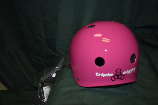 TRIPLE 8 HELMET SWEATSAVER PINK GLOSSY