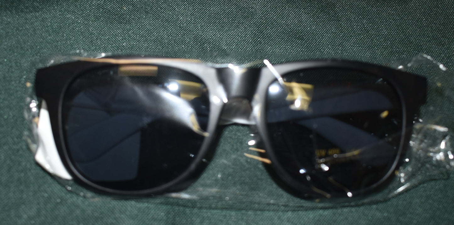SUNGLASSES THRASHER LOGO BLACK WHITE SIDES