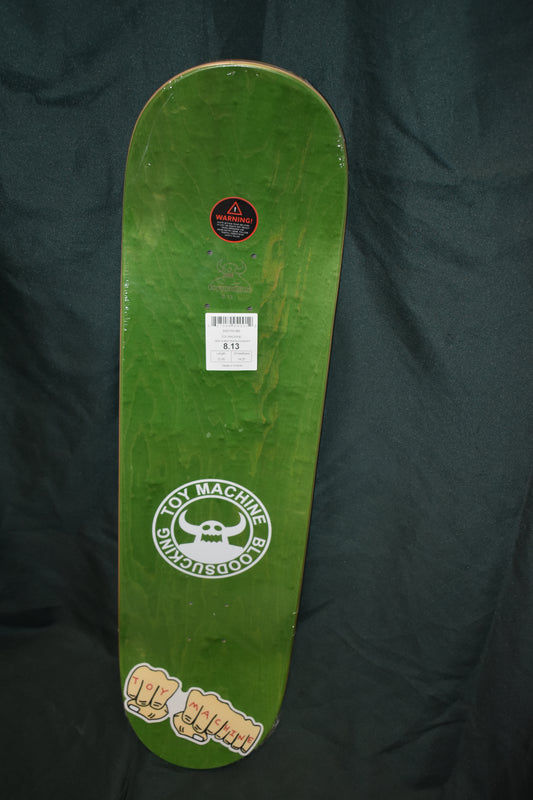 TOY MACHINE EYE BLOODSHOT DECK 8.13