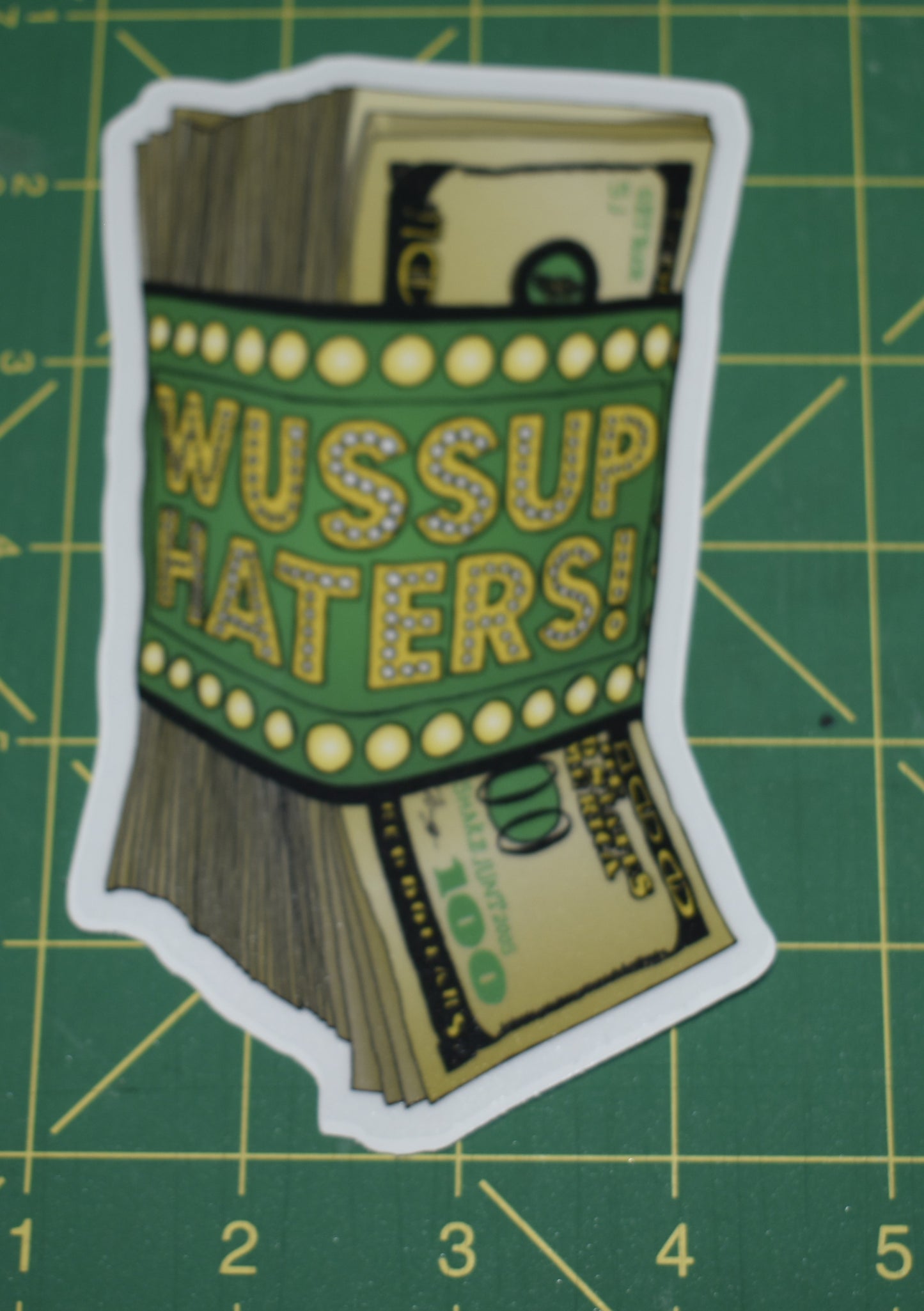 STICKER SHAKE JUNT MONEY TALKS
