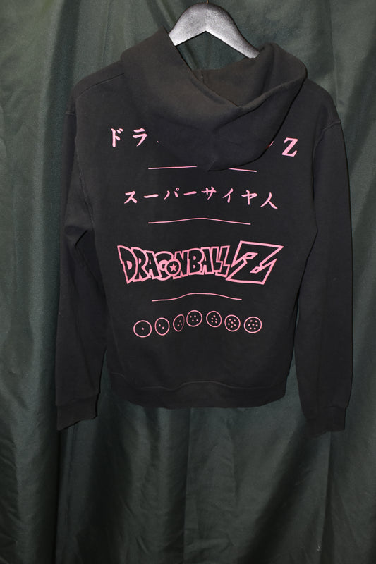 PREOWNED ANIME HOODIE SMALL DBZ SAIYAN