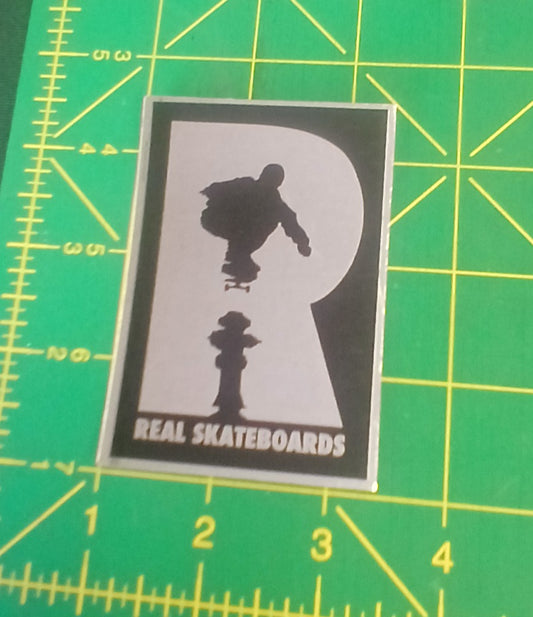 STICKER REAL LOGO FOIL SMALL