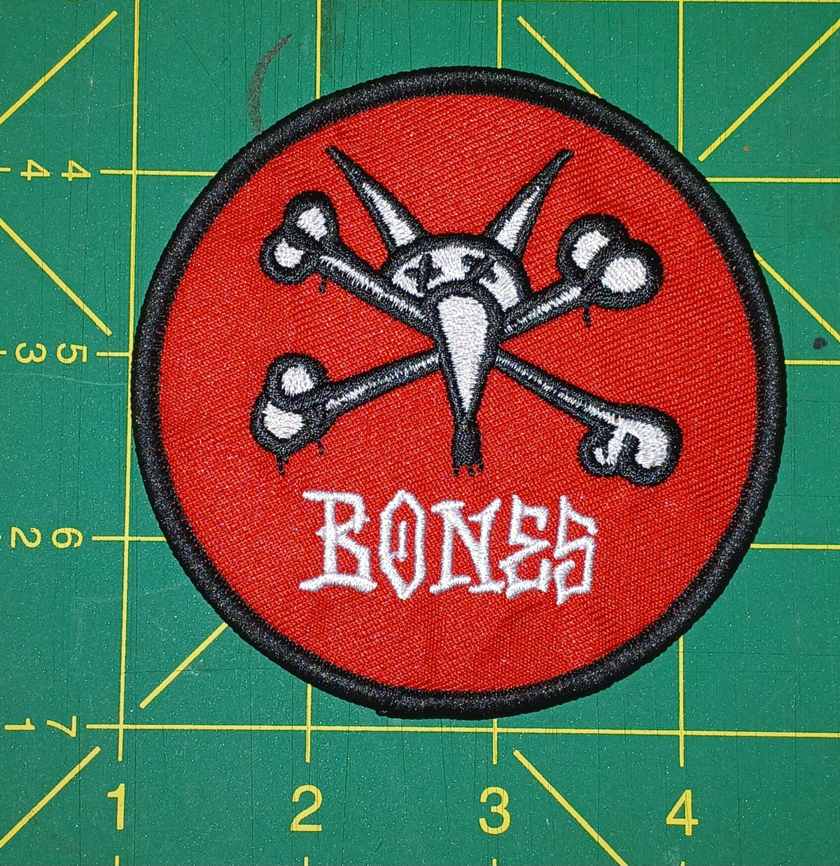 PATCH POWELL VATO RAT RED 3.5"
