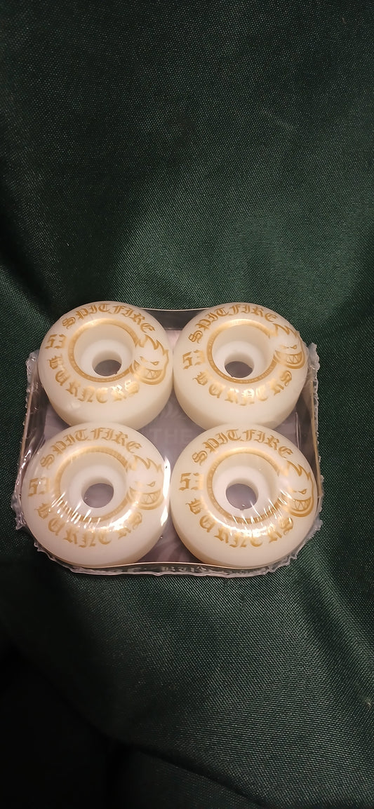SPITFIRE WHEELS 53MM 99D BURNERS GOLD