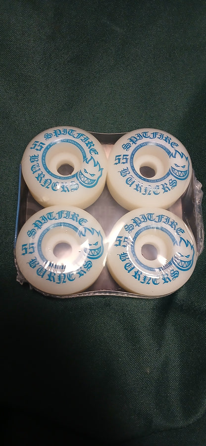 SPITFIRE WHEELS 55MM 99D BURNERS BLUE