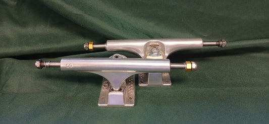 ACE AF1 60 HOLLOW POLISHED TRUCK PAIR 60: fits decks 8.75"–9"