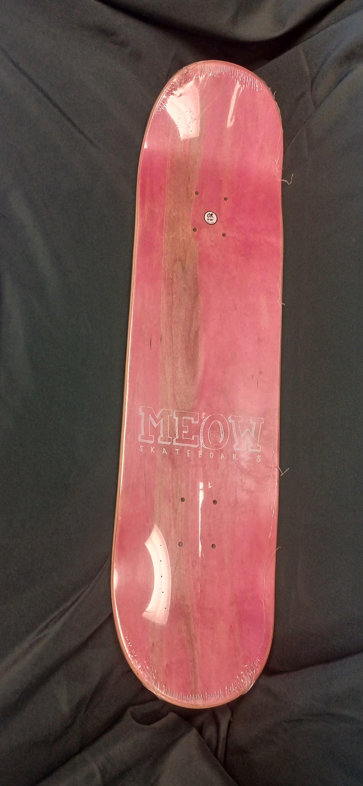 MEOW DECK 8.0 TEAM LOGO PURPLE