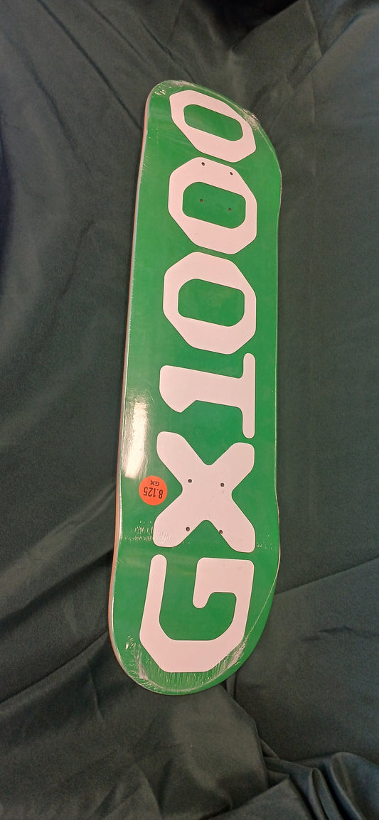 GX1000 DECK 8.12 LOGO GREEN