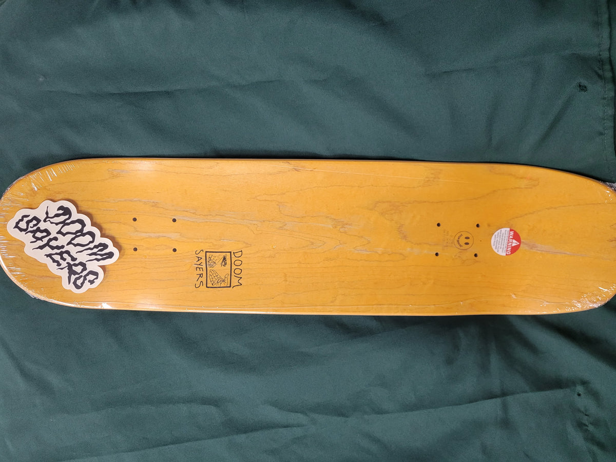 DOOM SAYERS DECK 8.37 OMAR SALAZAR SNAKE SHAKE SHOVEL SHAPE