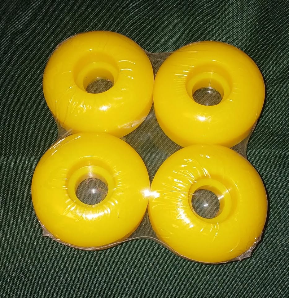 BLANK OFF BRAND 53MM WHEELS YELLOW