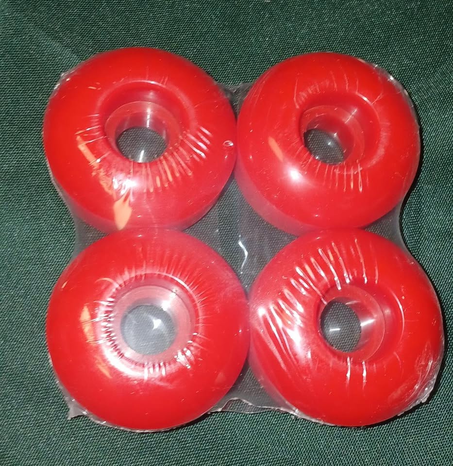 BLANK OFF BRAND 53MM WHEELS RED