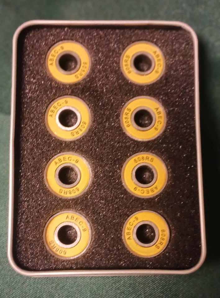 OFF BRAND ABEC9 BEARINGS YELLOW