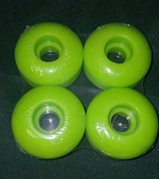 BLANK OFF BRAND 53MM WHEELS LIME GREEN