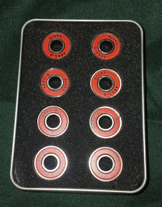 OFF BRAND ABEC9 BEARINGS RED