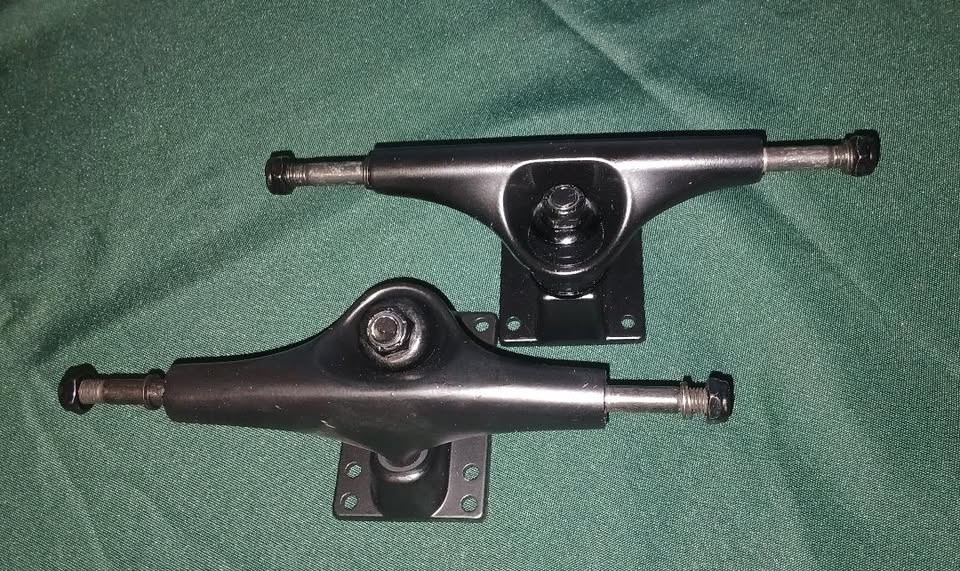 OFF BRAND SIZE 7.75 TRUCKS BLANK BLACK