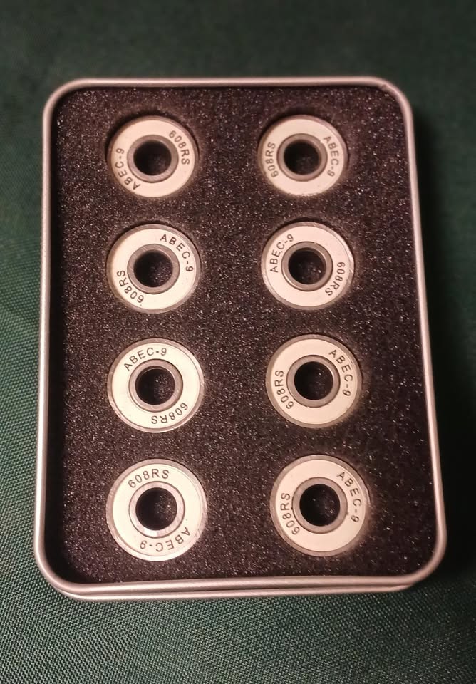 OFF BRAND ABEC9 BEARINGS WHITE