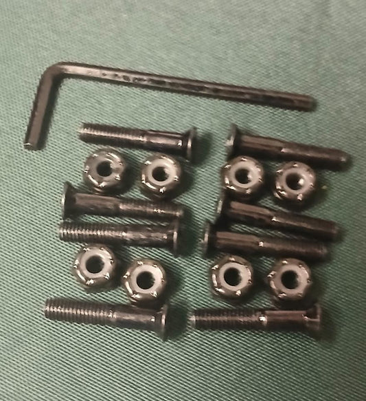 OFF BRAND HARDWARE 8PCS NUTS BOLTS ALLEN 1''