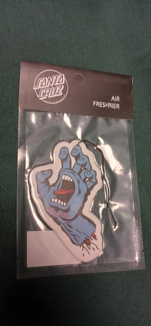 AIR FRESHNER SANTA CRUZ SCREAMING HAND