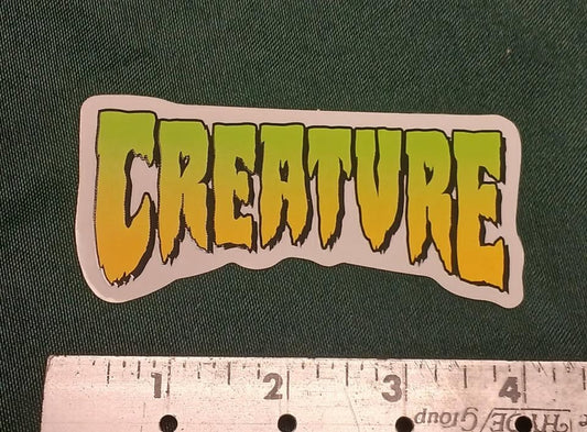 STICKER CREATURE LOGO CLEAR