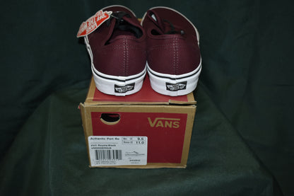 SHOES VANS SIZE MENS 9.5 WOMENS 11 AUTHENTIC PORT ROYALE
