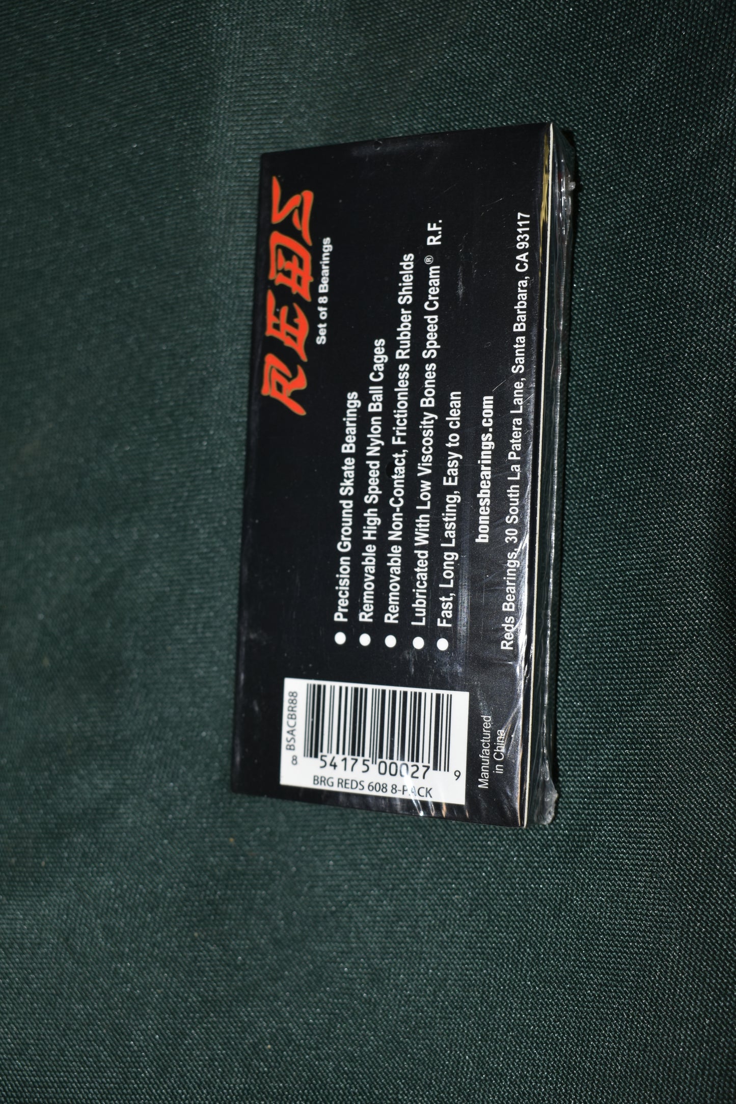 BONES BEARINGS REDS