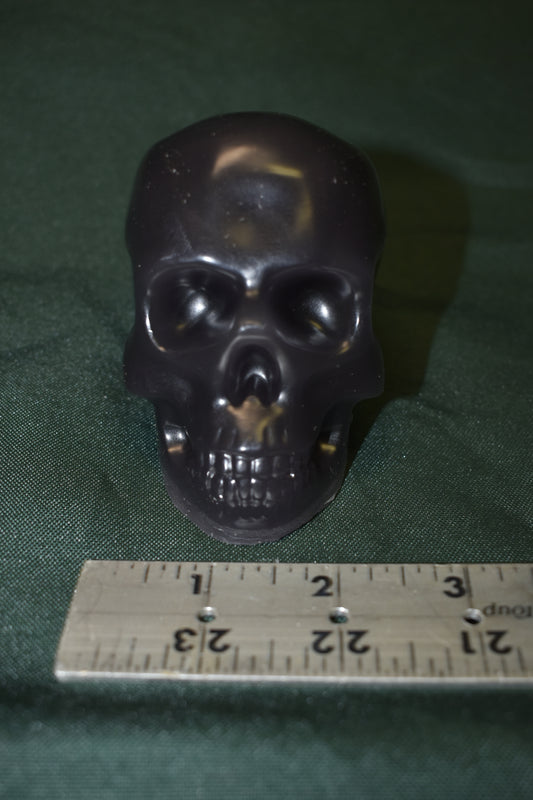WAX AGENT SKULL LARGE BLACK 2.5" X 4" X 3"