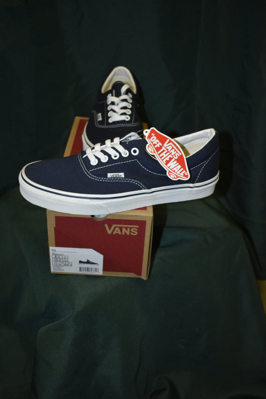 SHOES VANS SIZE MENS 8.5 WOMENS 10 ERA NAVY