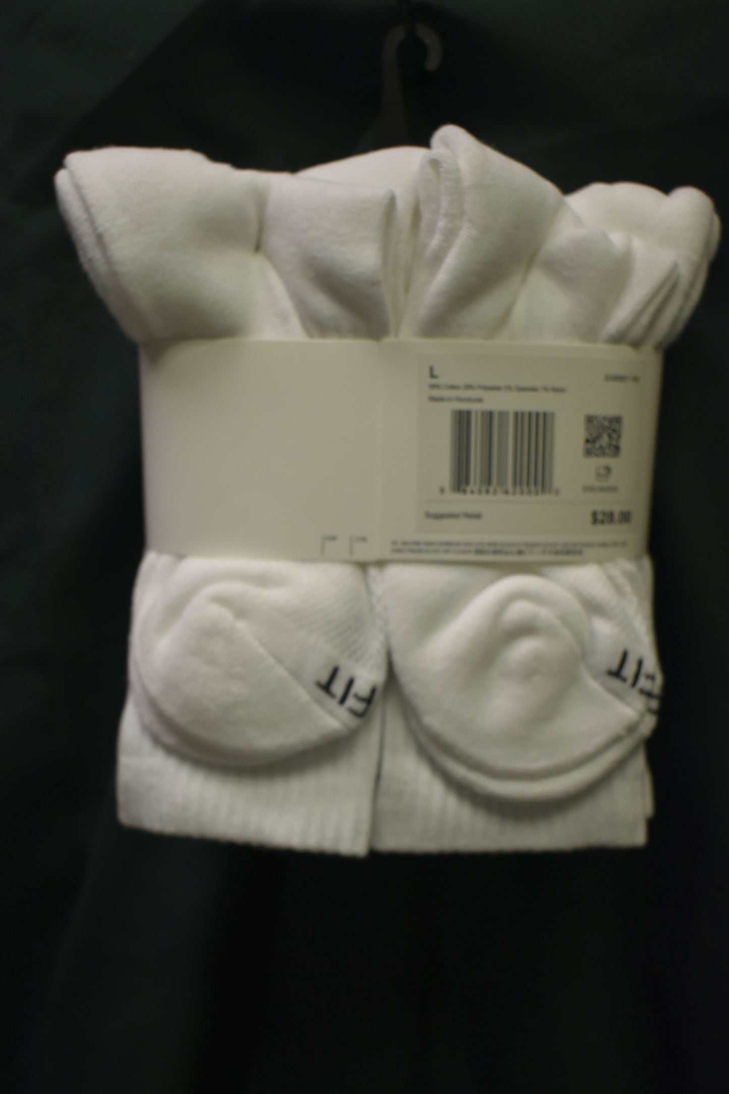 SOCKS NIKE BRAND 6 PAIR SHOE SIZE MENS 8-12 WMN 10-13