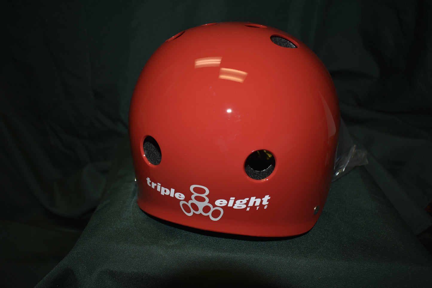 TRIPLE 8 HELMET SWEATSAVER SCARLET RED GLOSSY