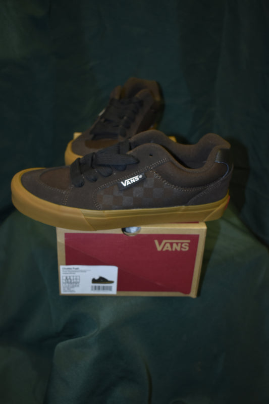 SHOES VANS SIZE MENS 8.5 WOMENS 10 CHUKKA PUSH BROWN