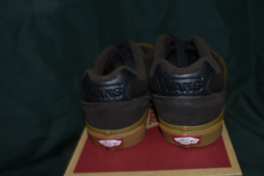 SHOES VANS SIZE MENS 8.5 WOMENS 10 CHUKKA PUSH BROWN