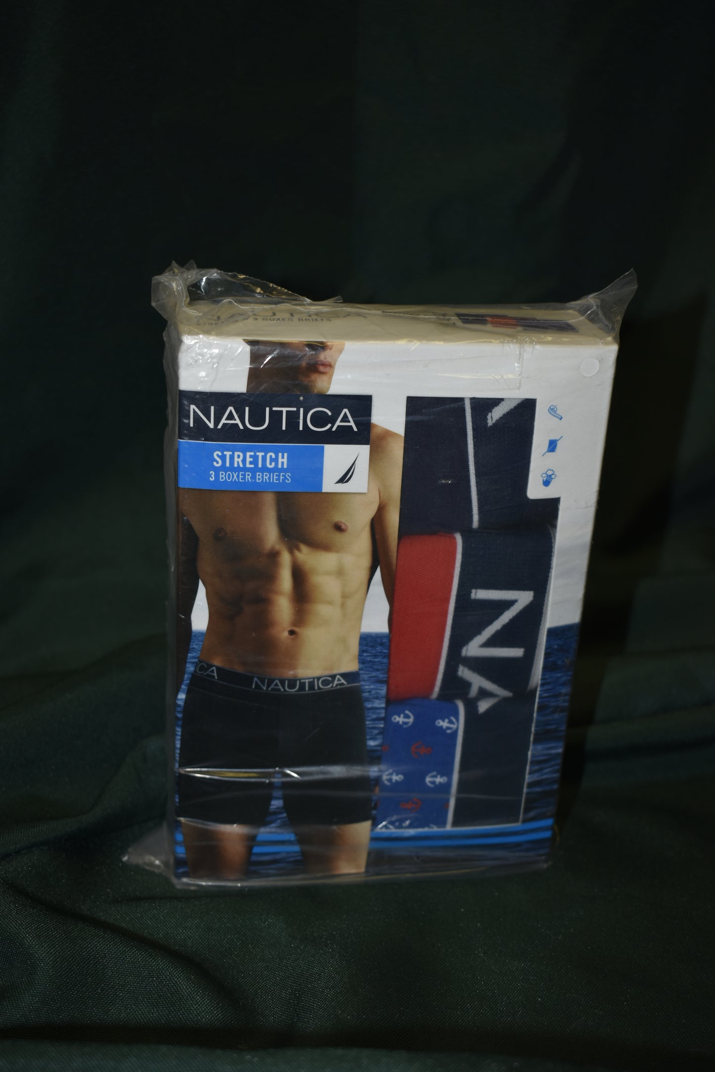 BOXER BRIEFS NAUTICA 3 PACK SIZE XL 40-42