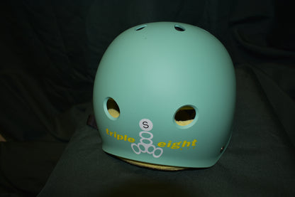 TRIPLE 8 HELMET SWEATSAVER BAJA TEAL MATTE