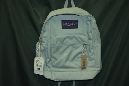 BACKPACK JANSPORT CROSS TOWN PLUS REMIX 17" WITH 15" LAPTOP SLEEVE  FADED SAGE
