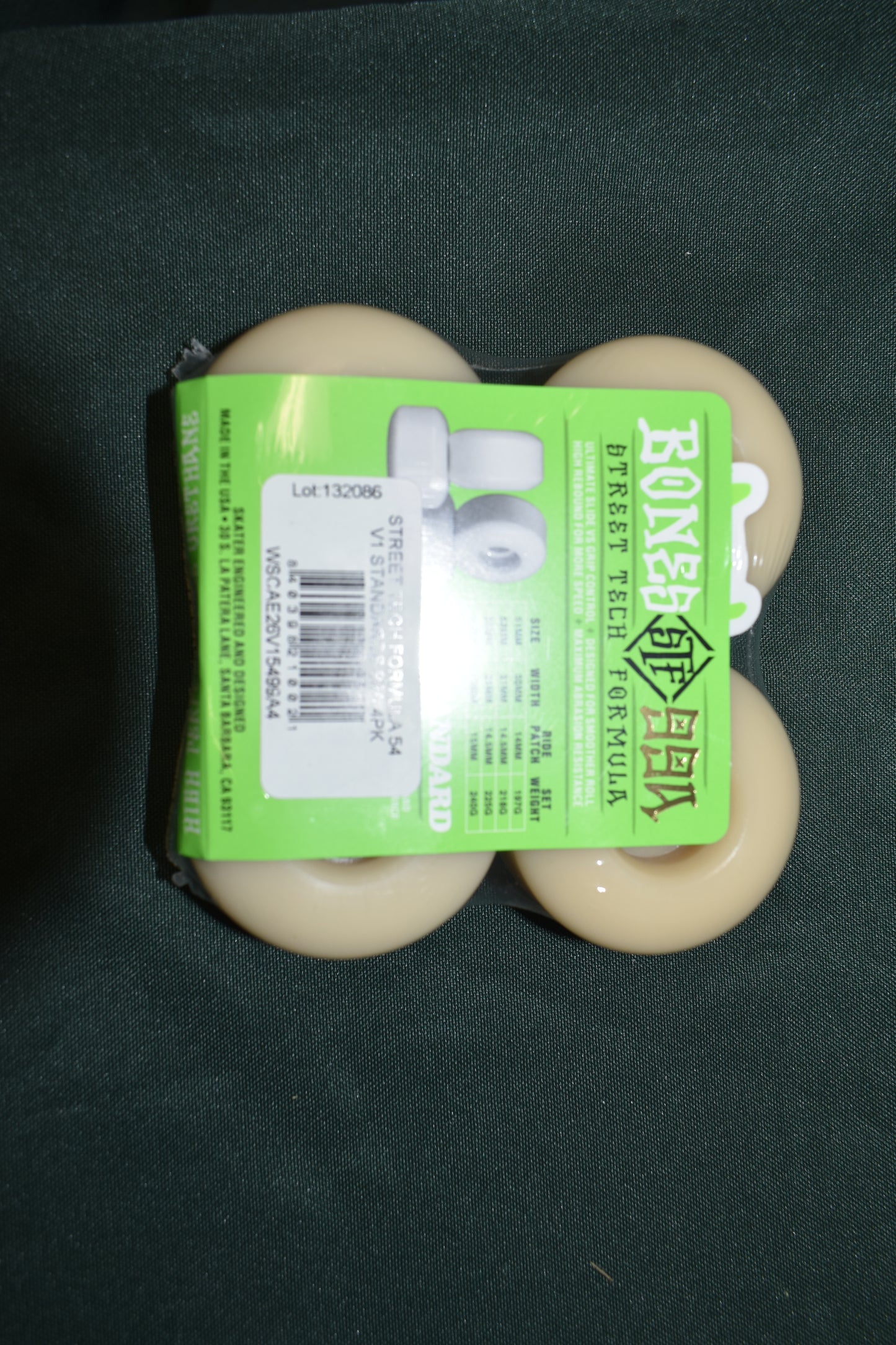 BONES WHEELS 54MM STF 99A STANDARD