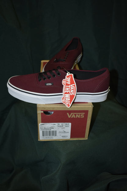 SHOES VANS SIZE MENS 8 WOMENS 9.5 AUTHENTIC PORT ROYALE