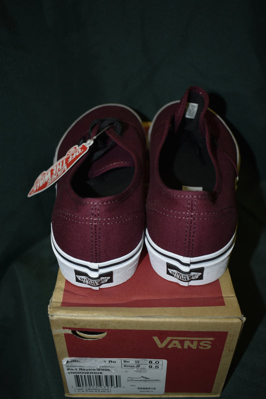 SHOES VANS SIZE MENS 8 WOMENS 9.5 AUTHENTIC PORT ROYALE