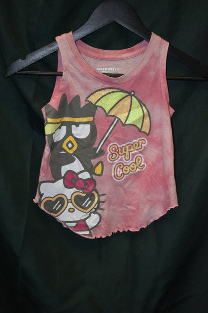 PREOWNED CARTOON TANK YOUTH XS 4-5 SANRIO SUPER COOL