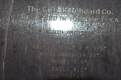 GIRL DECK 8.375 MIKE CARROLL  FATA