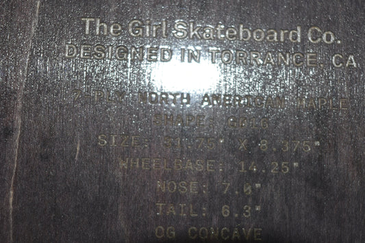 GIRL DECK 8.375 MIKE CARROLL  FATA
