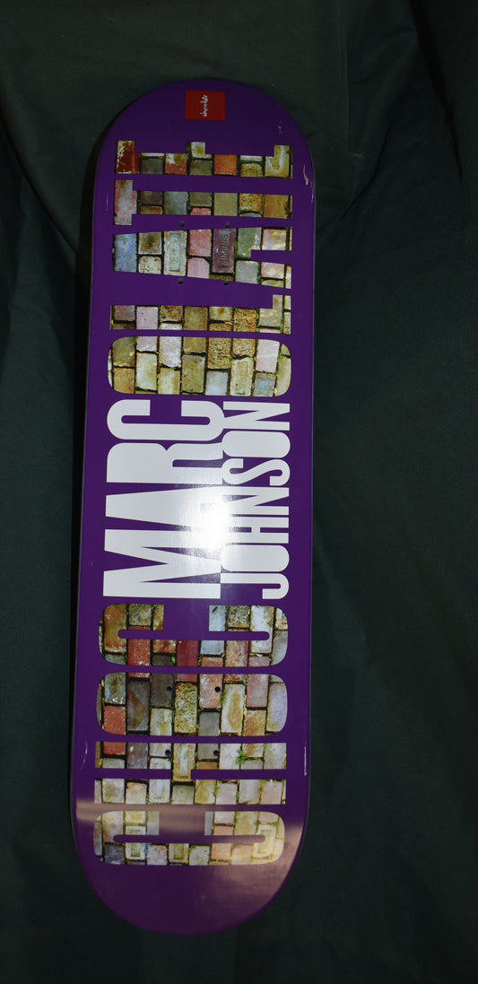 CHOCOLATE  DECK 8.125 MARC JOHNSON
