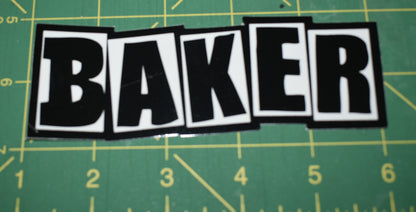 STICKER 5" BAKER BRAND LOGO