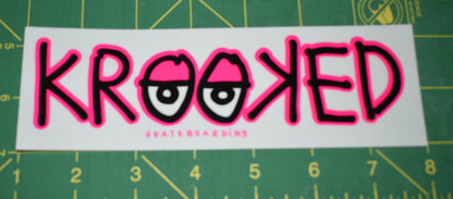 STICKER KROOKED EYES MEDIUM