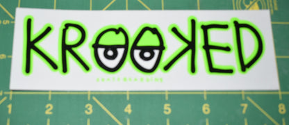 STICKER KROOKED EYES MEDIUM