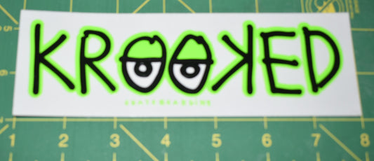 STICKER KROOKED EYES MEDIUM