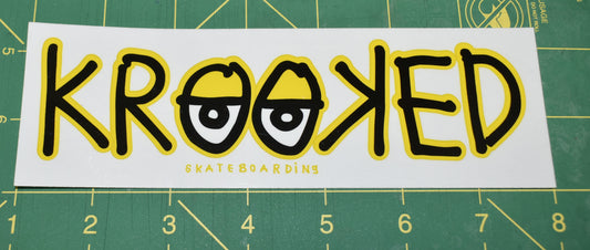 STICKER KROOKED EYES MEDIUM