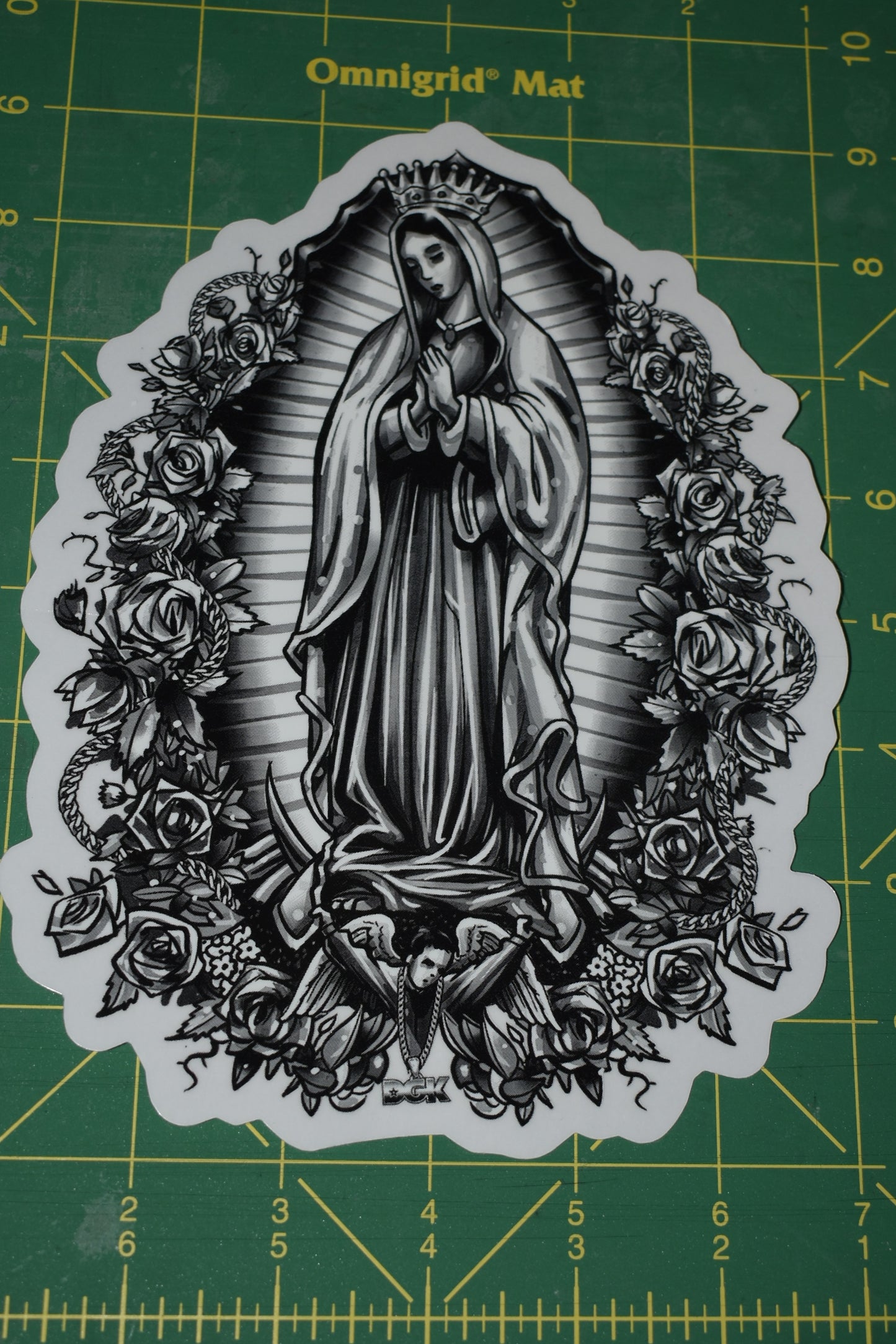 STICKER DGK GUADALUPE XL 6" X 9"