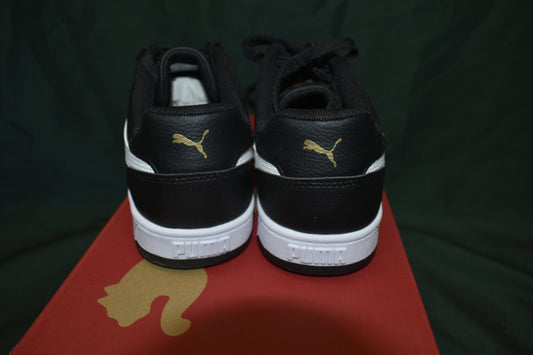 SHOES PUMA 8.5 MENS CAVEN 2.0 BLACK/WHITE